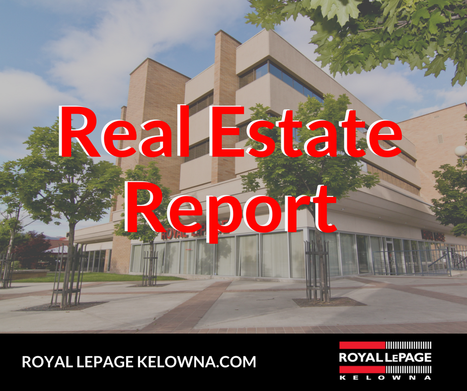 Royal LePage Kelowna Real Estate Report for April 2019